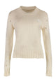 Mm6 Maison Margiela Cotton Crew-Neck Sweater