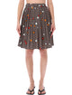 Mm6 Maison Margiela Plitted Skirt Flower