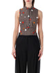 Mm6 Maison Margiela Mm6 Maison Margiela Sleeveless Flower Top