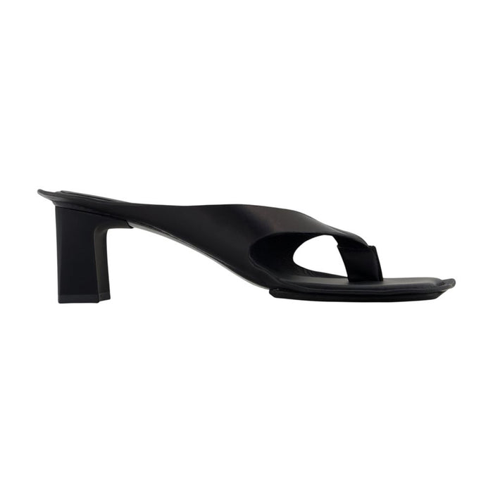 Mm6 Maison Margiela Sandals - - Leather - Black