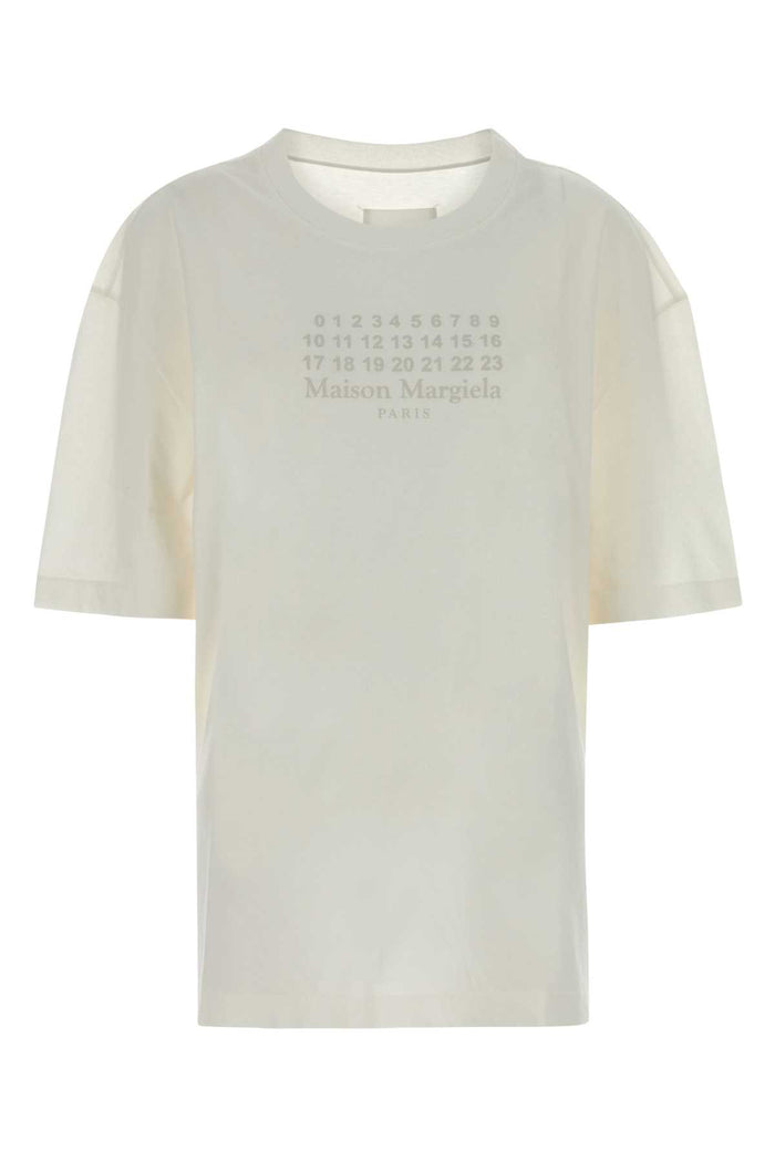 Maison Margiela White Cotton Oversize T-Shirt