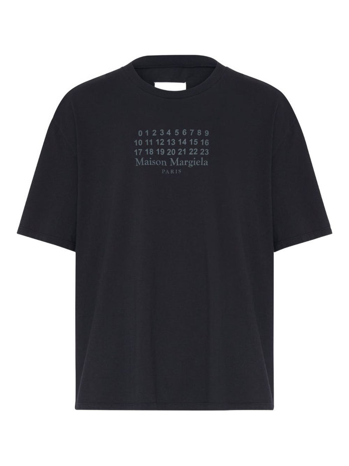 Maison Margiela Black Cotton Oversize T-Shirt