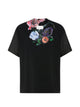 Maison Margiela Black Cotton T-Shirts Tops