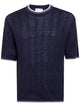 Laneus Knitted T-Shirt Man
