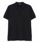 Aspesi Black Zip Closure T-Shirts Polos