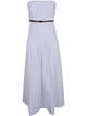 Semicouture Brassiere Popeline Cotton Dress