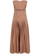 Semicouture Brassiere Popeline Cotton Dress
