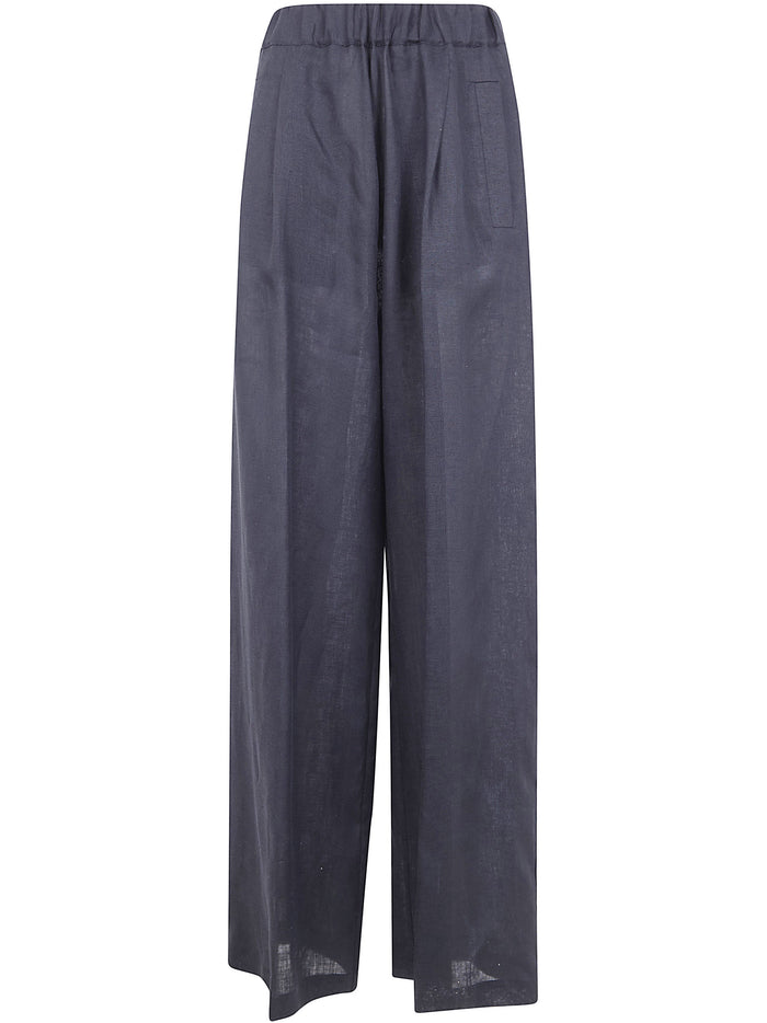 Semicouture "Johnny" Linen Trousers