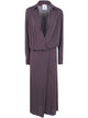 Semicouture Jersey Long Sleeves Dress