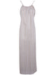 Semicouture Stripe Midi Dress