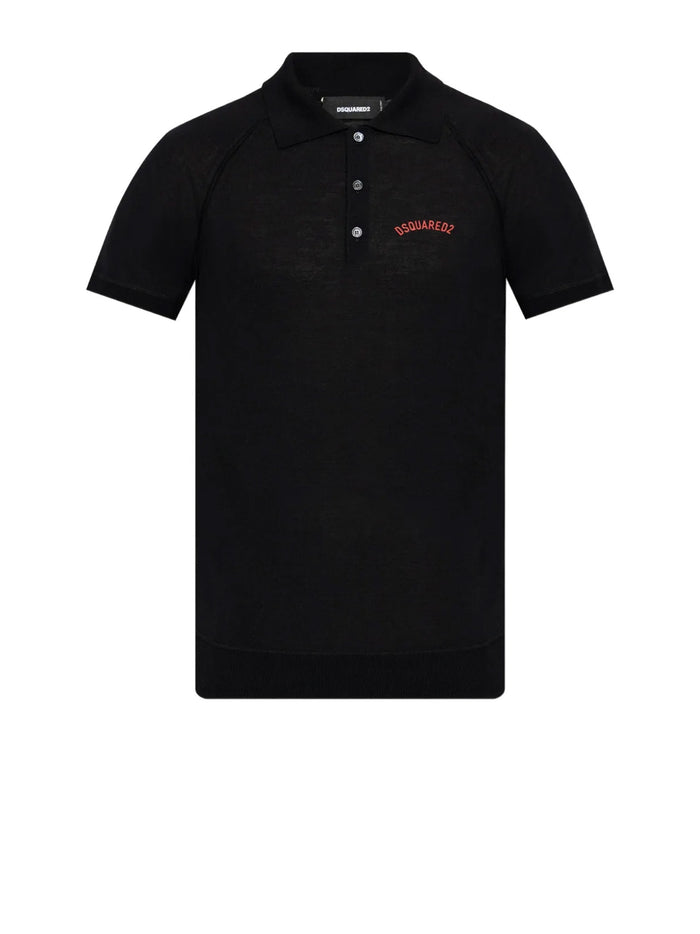 Dsquared2 Black T-Shirt And Polo