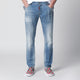 Dsquared2 Skater Light-Wash Stretch Denim Jeans In Blue