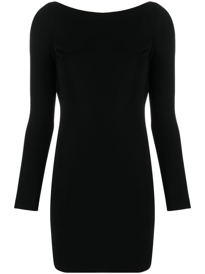Dsquared2 Black Viscose Mini Dress