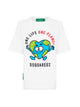 Dsquared2 Buddy Earth Logo T-Shirt