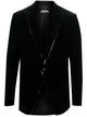 Dsquared2 Black Velvet Dsquared2 Blazer