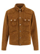 Dsquared2 'Suede Boxy Shirt' Jacket