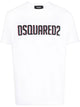 Dsquared2 Logo Printed Cotton T Shirt.