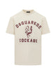 Dsquared2 Ivory Cotton T-Shirt
