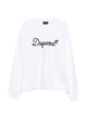 Dsquared2 White Cotton Sweatshirt