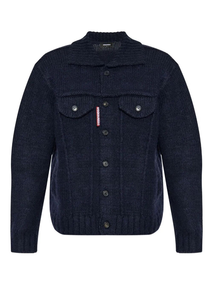 Dsquared2 Knit Jean Jacket