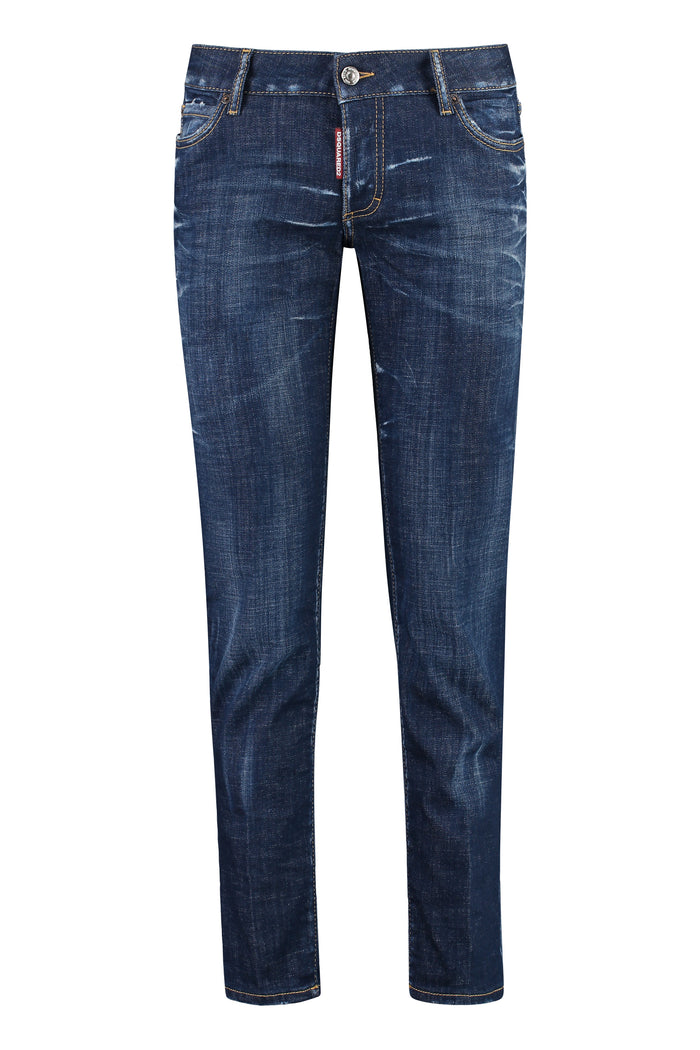 Dsquared2 Jennifer Straight Leg Jeans