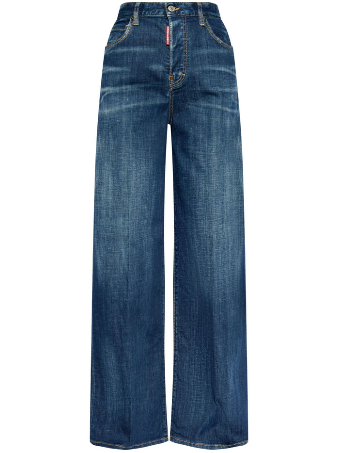 Dsquared2 Dark Pressed Traveler Jeans