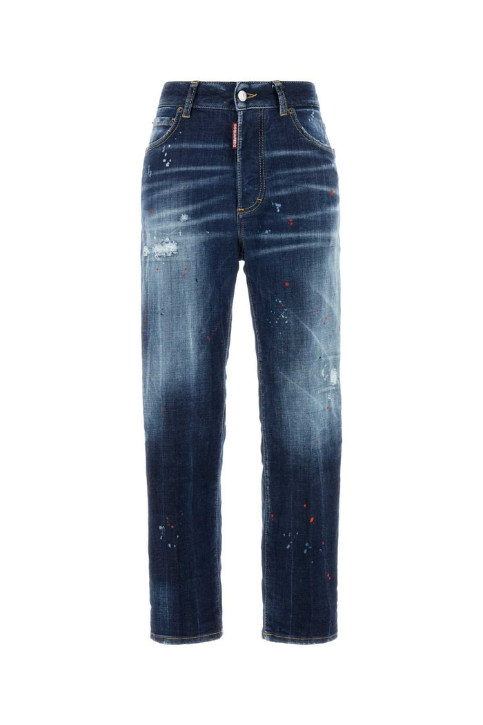 Dsquared2 Medium Easy Red Spots Boston Jeans