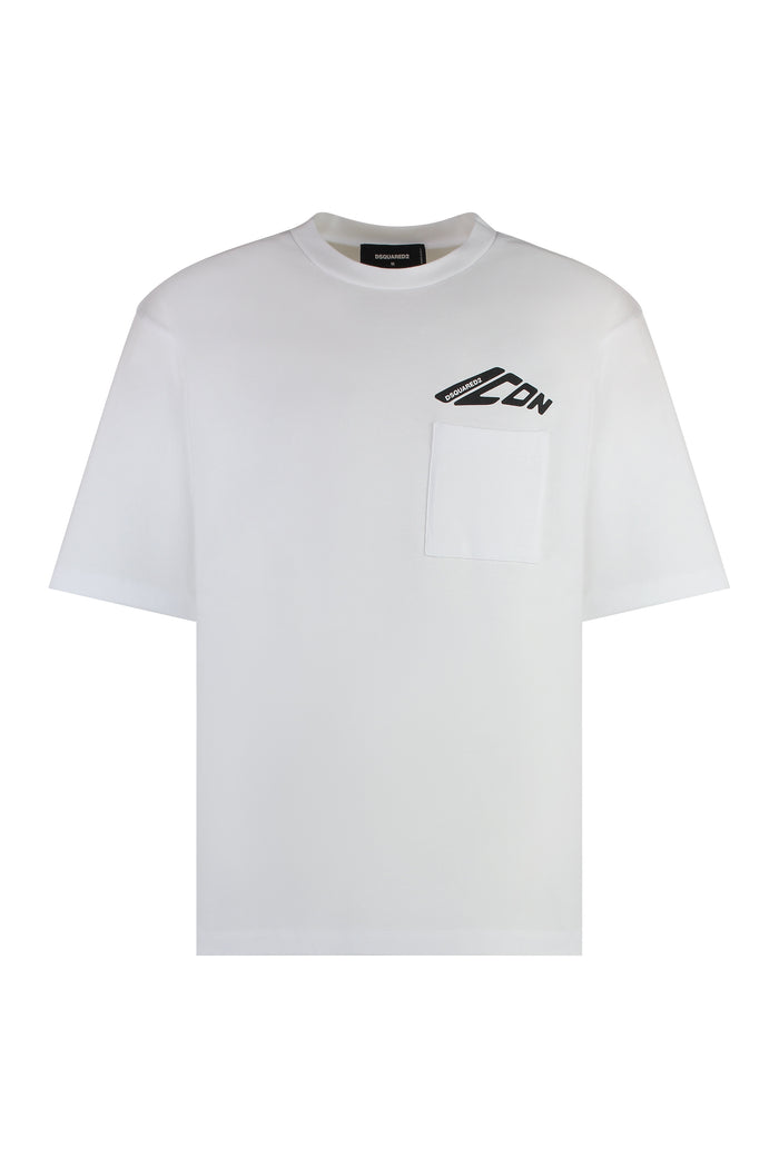 Dsquared2 Cotton Crew-Neck T-Shirt