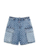 Dsquared2 Dsquared2 Monogram-Pattern Denim Shorts
