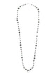 Isabel Marant Dark Green Silver Stone Necklace
