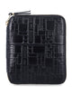 Comme Des Garçons Wallet Comme Des Garçons Wallet Embossed Logotype Leather Wallet
