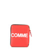 Comme Des Garçons Wallet "Huge Logo 125X105 Mm" Wallet