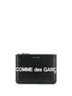 Comme Des Garçons Black Leather Pouch