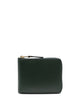 Comme Des Garçons Wallet Luxury Leather Zip Wallet