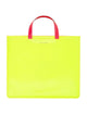 Comme Des Garçons Wallet Comme Des Garçons Wallet Fluo Leather Tote
