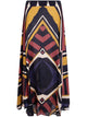 Volantis "Safi" Round Midi Skirt