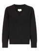Loulou De Saison "Sage" Lds V Neck Sweater