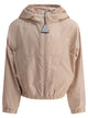 Moncler Kids Pink Polyamide Jacket