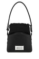 Maison Margiela Black Leather And Fabric 5Ac Bucket Bag