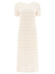 Sandbeige White Others Dress