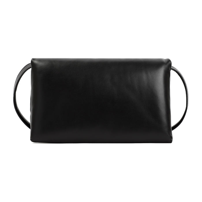 Marni Black Leather Shoulder Bag