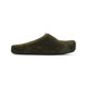 Marni Fussbett Sabot Flat Shoes - - Leather - Green
