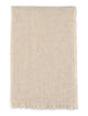 The Frankie Shop Solnak Lightweight Wool Scarf The Frankie Shop - Sand