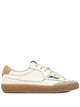 Autry Windscape Low Sneakers In Marshmallow And Tan Leather