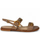 Pinko Brown Slingback Strap Flat Shoes