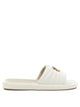 Pinko White Leather Sandals