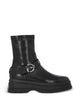 Pinko Black Pinko Boots In Cow Pu.