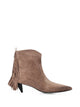 Pinko Pinko Flat Shoes In Suede.