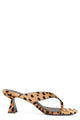 Cult Gaia Animal Print Sandals With Heel