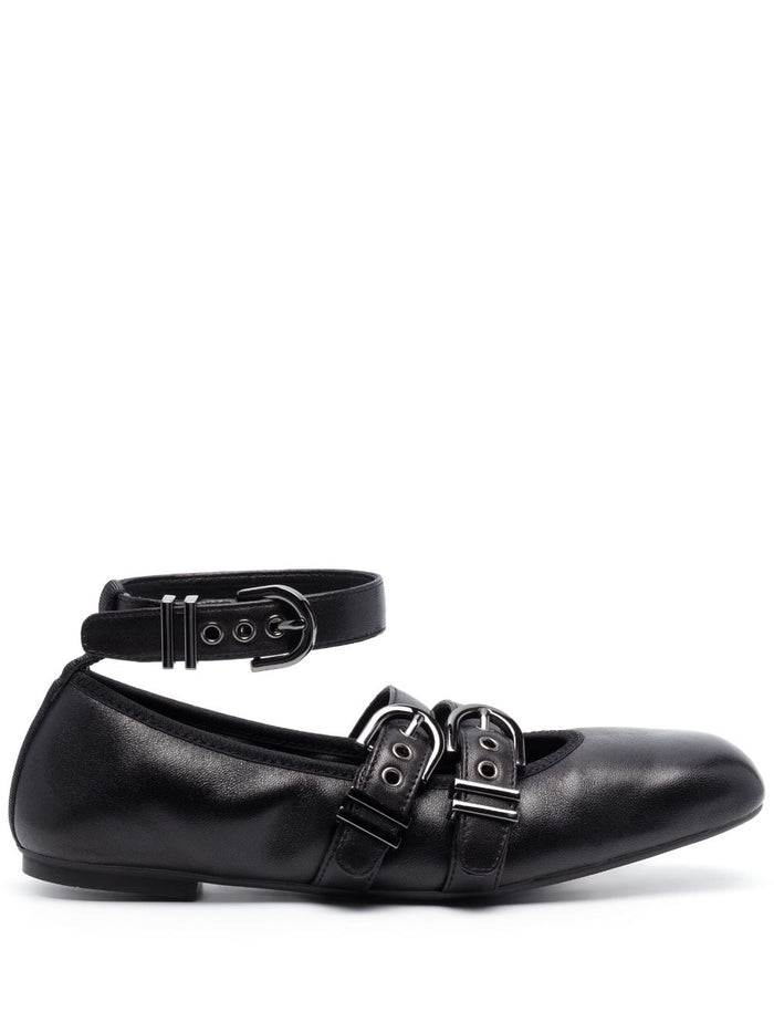 Stuart Weitzman Leather Ballerina Shoes